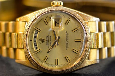 rolex day date oro uomo usato|pre owned rolex day date.